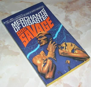 DOC SAVAGE #41, Merchants of Disaster by Kenneth Robeson (1st printing, 1969) - Picture 1 of 1