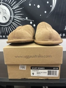 Scuff Romeo Chestnut Ugg Size 9 - Picture 1 of 7