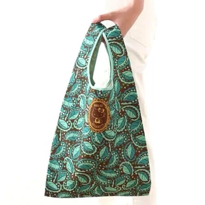 Neuf Anna Sui × Hello kitty collaboration sac à bandoulière sac écologique vert RARE ! - Photo 1/9