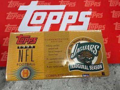 1995 Topps NFL Fútbol Jaguars Temporada Inaugural Juego Completo Foto 1 de 3