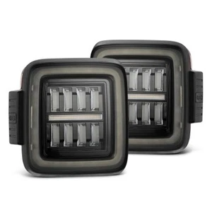 Luces traseras LED prisma AlphaRex serie NOVA para 18-25 Wrangler JL-Alpha-negro - Imagen 1 de 8