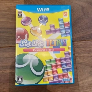 Puyo Puyo Tetris Nintendo Wii U SEGA Puzzle Game - Picture 1 of 2