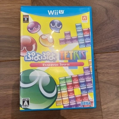 Puyo Puyo Tetris Nintendo Wii U SEGA Puzzle Game - Image 1 of 2
