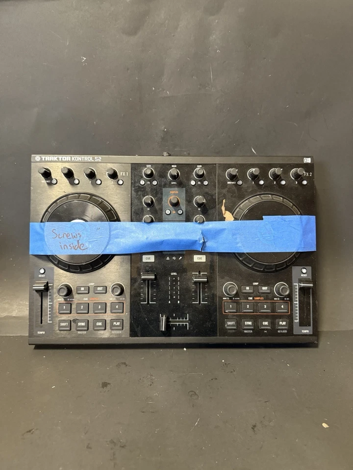 Native Instruments Traktor Kontrol S2 MK2 2-Channel DJ Controller Black - Image 1 of 4
