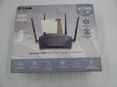 D-LINK DIR-1950 AC1900 GIGABIT WIFI ROUTER - Image 1 of 4