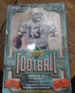 1992 Upper Deck Football Series 2 Sealed Box - Bild 1 von 7