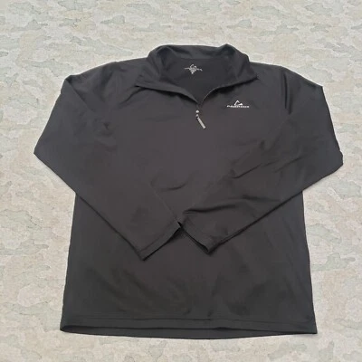 Camisa Paradox Para Hombre Mediana Negra 1/4 Cremallera Manga Larga Foto 1 de 4