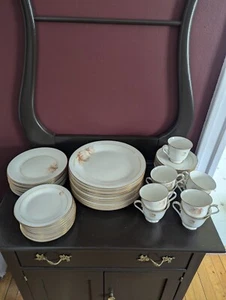 Noritake Devotion 7271 Dinnerware Set 51 Pieces - Picture 1 of 9