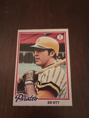 1978 OPC/Topps #161 Ed Ott (NRMT+) - Image 1 of 2
