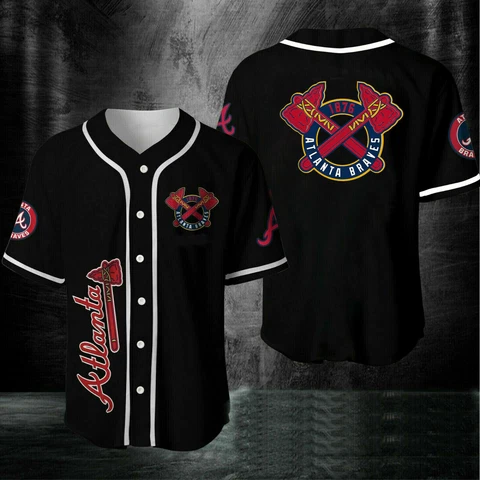 Personalized You Atlanta Braves Legend Baseball Jersey Custom Name Size S-5XL Cover