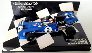 MINICHAMPS 1:43 J. STEWART TYRRELL FORD 003 CAMPIONE DEL MONDO 1971 " ELFO " - Foto 1 di 3