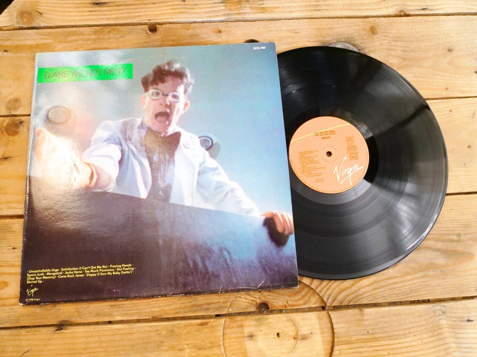 DEVO - Q : ARE WE NOT MEN ? A: WE ARE DEVO! LP 33T VINYLE EX COVER EX ORI 1978 - Photo 1/4