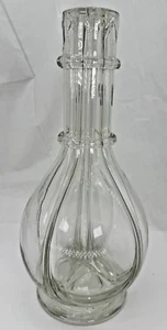 Jarrón Fait Principal Cuatro Cámara Cristal Licor Decantador Botella Hecho en Francia De Colección - Imagen 1 de 6