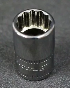 New Snap On 10mm TMMD10 1/4" Drive 12 Point Chrome Shallow Socket - Bild 1 von 4