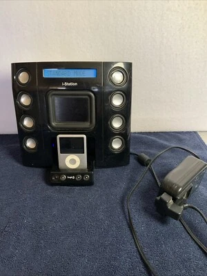 I-Station 8 Logic 3  iPod Docking Station - Black - Image 1 of 3