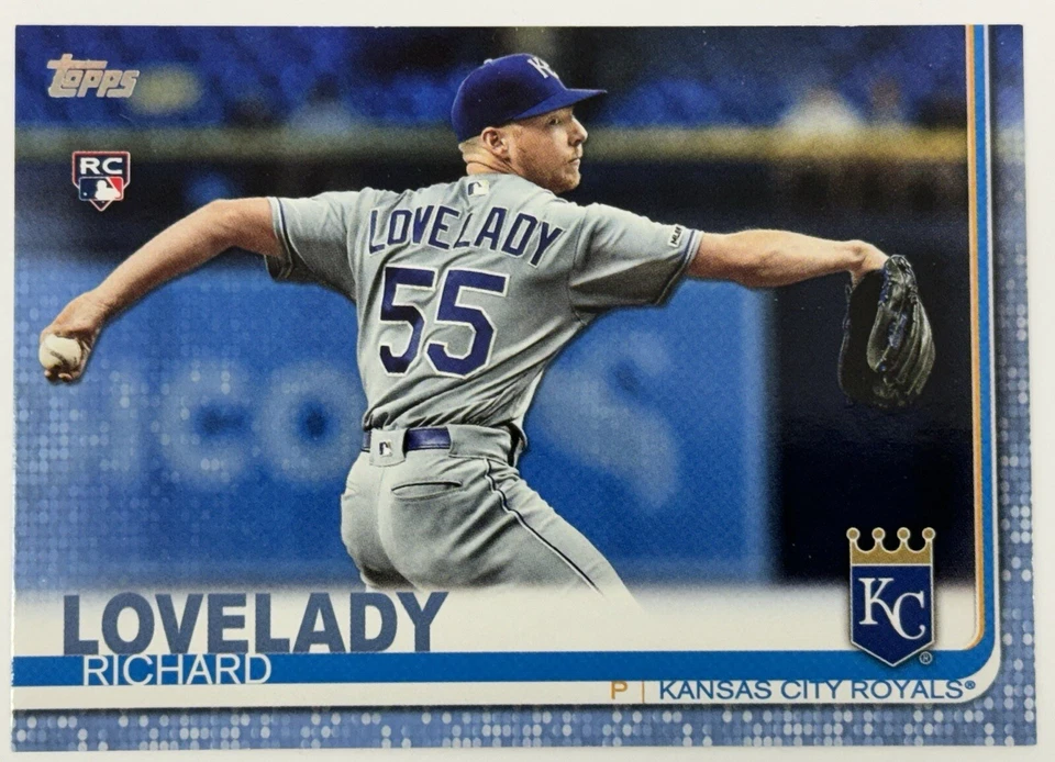 2019 Topps Update Father's Day Blue US213 Richard Lovelady RC 29/50 - Image 1 of 1