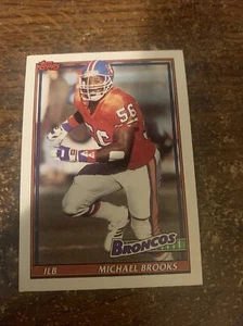 1991 Topps Michael Brooks #559 Denver Broncos  - Bild 1 von 2