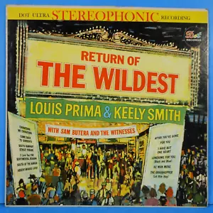 LOUIS PRIMA KEELY SMITH RETURN OF THE WILDEST LP 1961 GREAT CONDITION! VG+/VG!!A - Picture 1 of 7