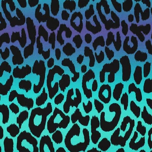 French Terry 0,25m Meterware Nähstoff Kinderkleidung Jersey Sweat F002 Leoprint - Bild 1 von 8