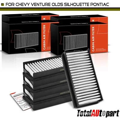 4x Filtro de aire de cabina para Chevrolet Venture Pontiac Montana Oldsmobile Silhouette Foto 1 de 4