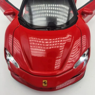 2012 Ferrari 458 Italia SF90 Supercar - 1:32 Diecast Model - Red - Image 1 of 4