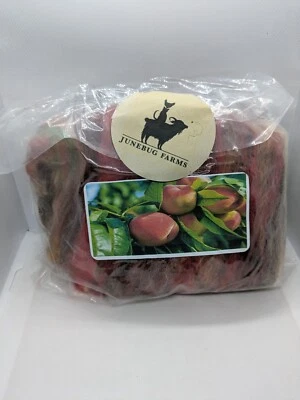 Huerto de frutas JuneBug Farms lana mohair meriboo 1 oz  Foto 1 de 4