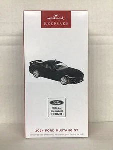 2024 Ford Mustang GT ~ Druckguss Metall ~ 2024 Punze Andenken Ornament - Bild 1 von 2