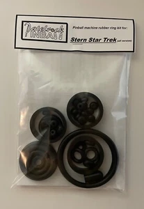 Stern Star Trek ALL VERSION Pinball Machine Rubber Ring Kit **Customize Your Kit - Picture 1 of 5