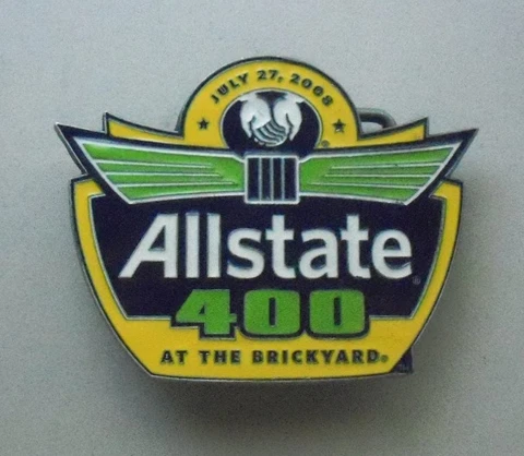 2008 Allstate 400 AT THE BRICKYARD Belt Buckle-Limited Edition #70 of 400 Cover