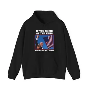 Trump Shot Assassination Attempt Hoodie Sweatshirt - Bild 1 von 74