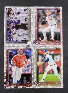 2025 Topps Series 1 SPRING TRAINING Parallels with Rookies You Pick the Card - Picture 1 of 1