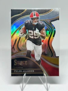 2023 Panini Select Tyler Allgeier Club Level Die-Cut Prizm - Picture 1 of 2