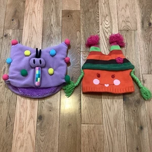 Children's Place Truly Scrumptious winter hat beanie lot of 2 / 3T 4T & 5T - Picture 1 of 5