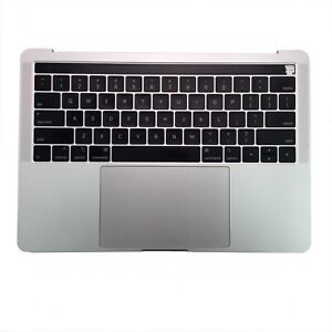 Top Case/Keyboard/Battery - Silver Grade B - A1989 13 MacBook Pro *I036-04*