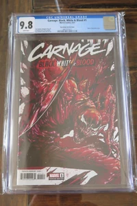 CARNAGE SCHWARZ, WEISS & BLOOD MARVEL COMICS SCHECK 1:50 VARIANT CVR CGC 9.8 - Bild 1 von 4