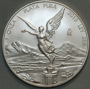 The Mexican Libertad 2013 A Symbol of Freedom from Oldest Mint in the Americas - Picture 1 of 2