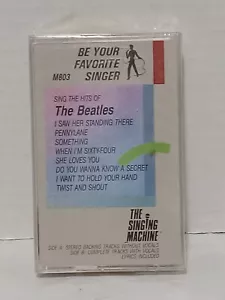 The Singing Machine Sing The Hits Of The Beatles Karaoke Cassette M803 1989 - Picture 1 of 2