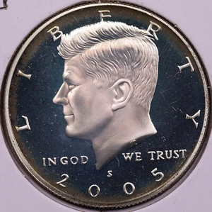 2005-S Kennedy Half Dollar Gem Proof ***RARE ORIGINAL 90% SILVER HALF*** - Picture 1 of 2