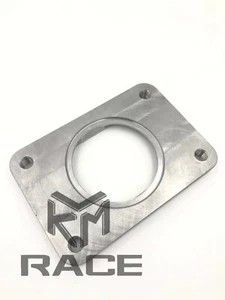 KLM T6 to 2.5" (FOR SCH. 40) TRANSITION TURBO FLANGE THREADED 1/2" 1018 STEEL - Bild 1 von 2