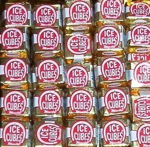 Albert's Chocolate Ice Cubes 50 (1.25 lb) - Picture 1 of 2