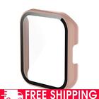 Watch Protect Cover+Screen Film for Realme Watch 2 Pro Case (Cherry Pink)