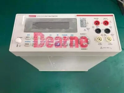 Keithley 2110 5-1/2 Digit Dual-Display Digital Multimeter-free ship - Image 1 of 3