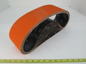 Menge 12 Norton Riemen 4" x 34" 80 Körnung SG R980P - Bild 1 von 9