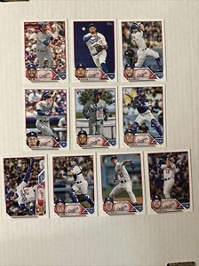 2023 Topps Series 2 Los Angeles Dodgers (10 Card) Team Set - Outman DIaz RC - Bild 1 von 1