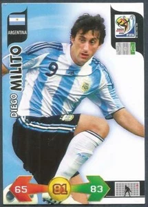 PANINI WORLD CUP SOUTH AFRICA 2010 ADRENALYN XL - ARGENTINA - DIEGO MILITO - Bild 1 von 1