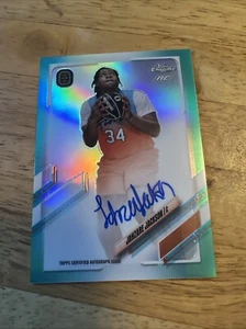 2022 Topps Chrome Ja’marr Autograph Aqua /99 - Picture 1 of 2
