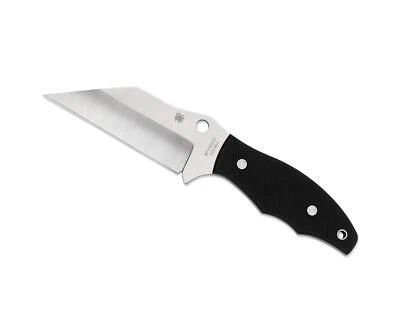 Spyderco Ronin 2 4.08" Blade CTS-BD1 Steel G-10 Black Handles Plain Edge FB09GP2 - Image 1 of 3