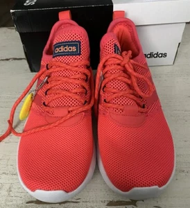 Adidas Lite Racer RBN Ortholite Float Cloudfoam sneaker da corsa rosa corallo taglia 8,5 - Foto 1 di 10