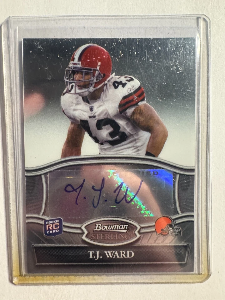 K290,853 - 2010 Bowman Sterling #BSATW T.J. Ward Auto RC - Image 1 of 1