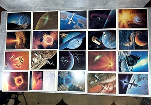 Vintage postcards Space theme, planets - Picture 1 of 12